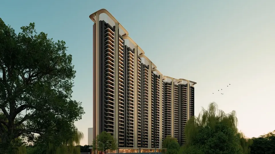 Ananta Tathvam six towers with rooftop skywalk (concept image)